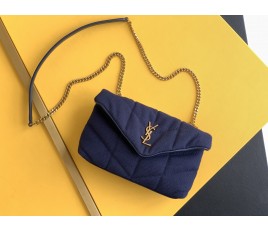 세인트로랑 YSL 모노그램 푸퍼 토이 숄더백