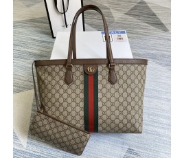 구찌 GUCCI 오피디아 웹 미디엄 토트백